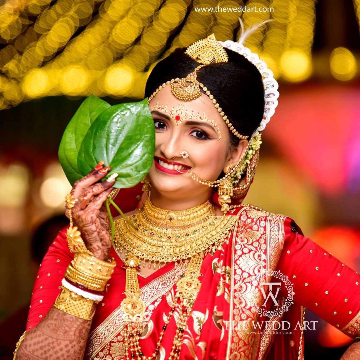 Bridal makeup hotsell bengali style